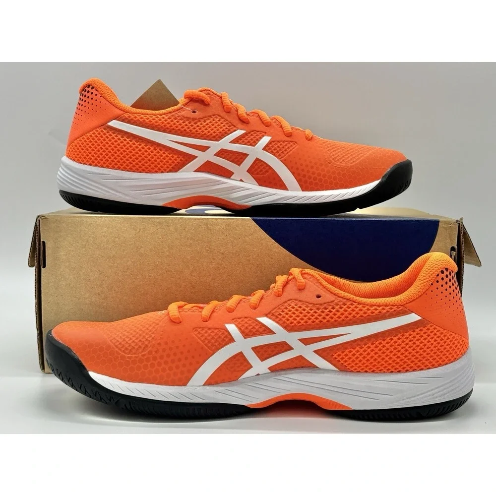 ASICS Gel Game 9 Pickleball Shocking Orange Size 7.5‎ 1041A416 800
